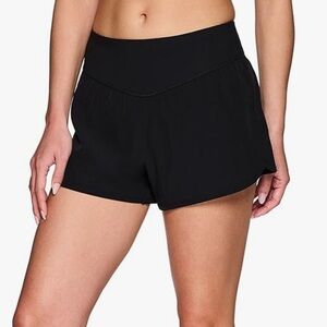 Black High-Waist Athletic Shorts for Women